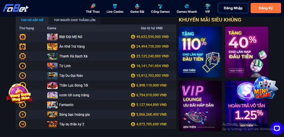Nạp tiền qua Thẻ cào điện thoại hubet88 App